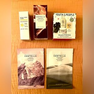 Skincare Madagascar Centella, APLB Retinol and Youth to the People Lot Set